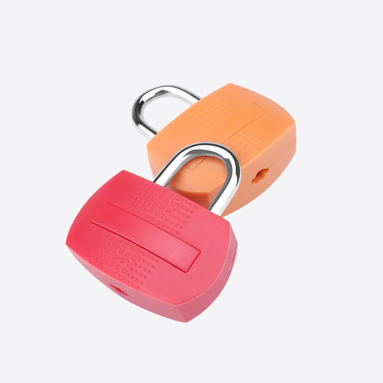cartoon plastic key padlock cute backpack stationery lock customizable logo Source factory XMM6022