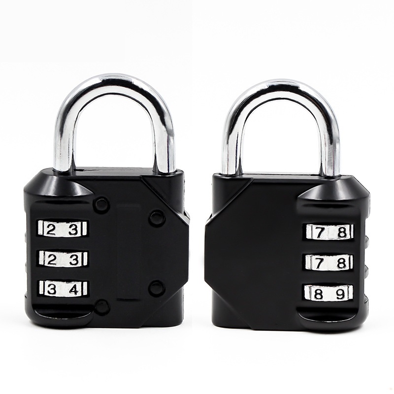 Lock industry 40mm alloy combination lock luggage lock gym stationery gift lock 8023 large