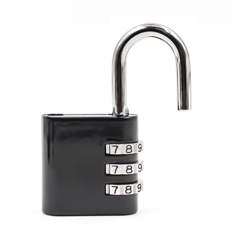 40MM black alloy password lock padlock suitcase furniture cabinet general manufacturers direct wholesale