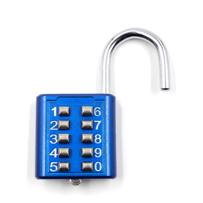 New recommended blind lock 10 digit number digital key combination lock file cabinet combination lock 8031A