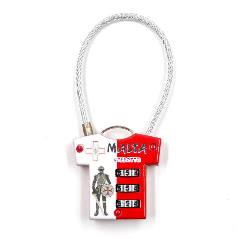 Wenzhou clothes modeling lock clothes type combination lock clothes type padlock 8032