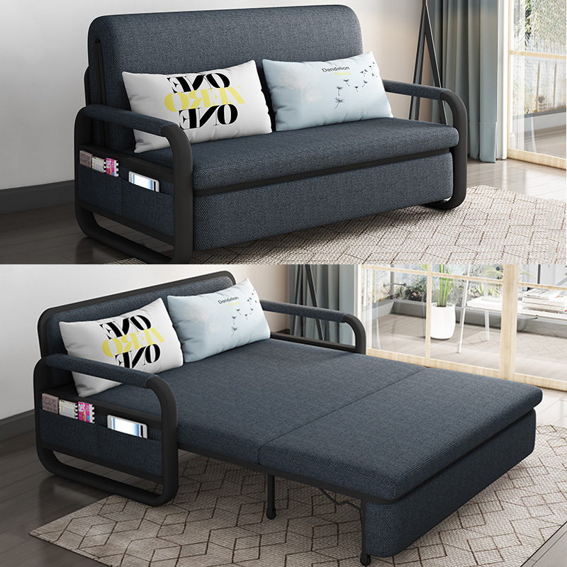 Ekintop modern new design foshan sofa bed steel sofa cum bed