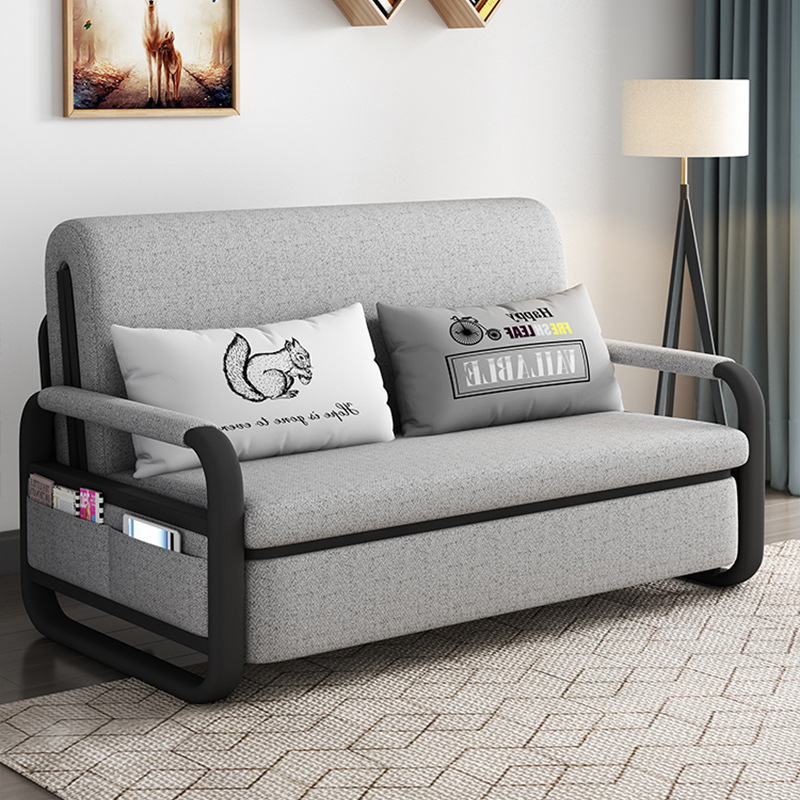 Ekintop modern new design foshan sofa bed steel sofa cum bed