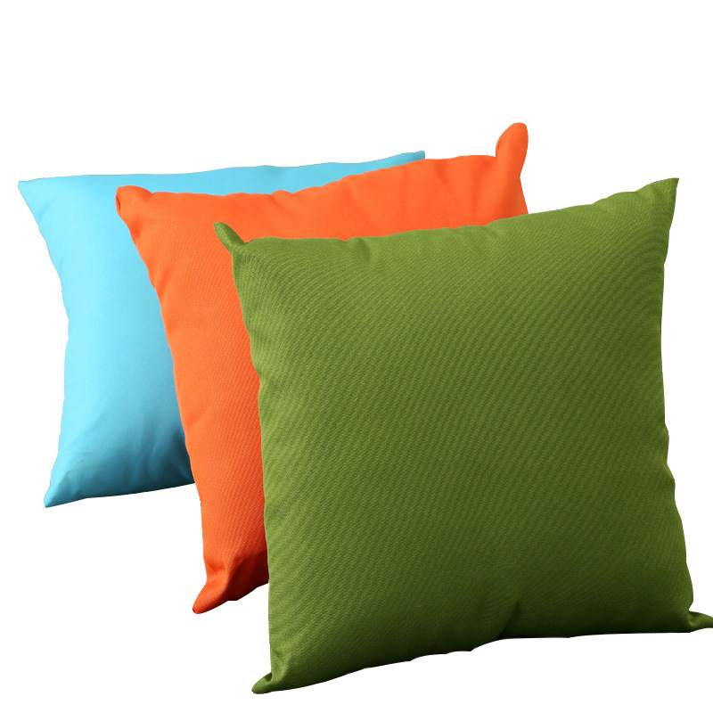 Hot Sale Decorative Pillow Covers No Pillow Core High Quality 2 Tone Velvet Cushion Cover Home Decor Plush Pillow Case 45 by 45
